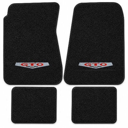 1966-1967 Pontiac GTO Auto Loop Floor Mats with Embroidered Logo Choices - 4-Piece - product details image 5