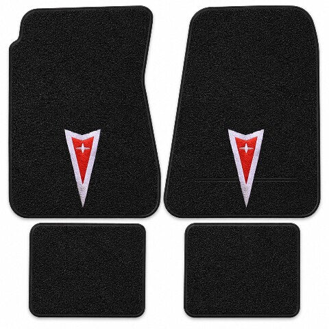 1966-1967 Pontiac GTO Auto Loop Floor Mats with Embroidered Logo Choices - 4-Piece - product details image 12