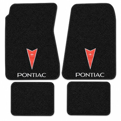 1966-1967 Pontiac GTO 4spd Loop Floor Mats with Embroidered Logo Choices - 4-Piece - product details image 13