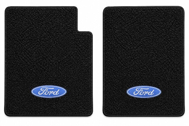 1961-1964 Ford F-100 Loop Floor Mats with Embroidered Logo Choices - 2-Piece - product details image 3
