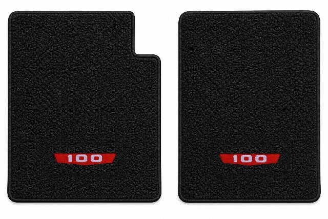 1961-1964 Ford F-100 Loop Floor Mats with Embroidered Logo Choices - 2-Piece - product details image 5