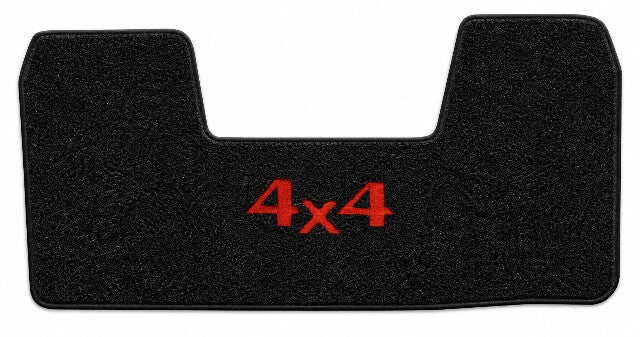 2001-02 Chevy C3500HD Old Body Col Shift Floor Mat Embroidered Logos Front - 1-Piece - product details image 3