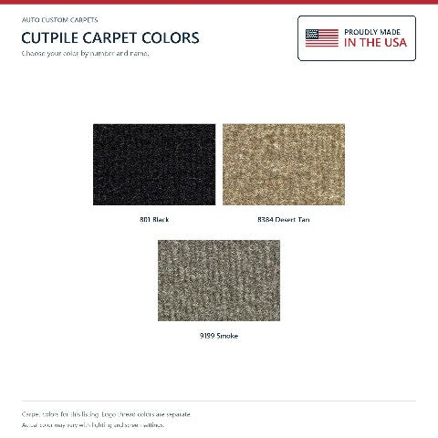 2000 Dodge Avenger Coupe Cutpile Floor Mats with Embroidered Logo Choices - 4-Piece - product details image 7