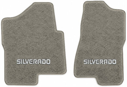 2007 Chevy Silverado 1500 Classic Reg Cab Floor Mats with Embroidered Logo Choices - 2-Piece - product image