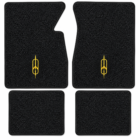 1964 Oldsmobile Jetstar 88 Loop Floor Mats with Embroidered Logo Choices - 4-Piece - product details image 2