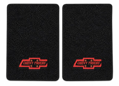 2001-02 Chevy C3500HD Reg Cab/Ext Cab Old Body Floor Mats with Embroidered Logo Choices - 2-Piece - product details image 4