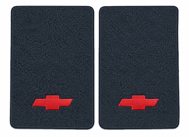 2001-02 Chevy C3500HD Reg Cab/Ext Cab Old Body Floor Mats with Embroidered Logo Choices - 2-Piece - product image