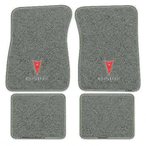 1987-1991 Pontiac Bonneville Cutpile Floor Mats with Embroidered Logo Choices - 4-Piece - product image