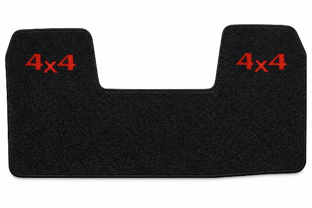 1992-1999 GMC C1500 Column Shift Cutpile Floor Mat Embroidered Logos Front - 1-Piece - product details image 3