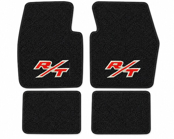 1970-1973 Dodge Challenger Loop Floor Mats with Embroidered Logo Choices - 4-Piece - product details image 7