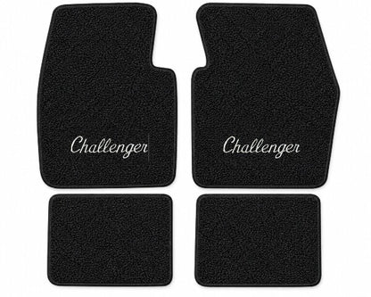 1970-1973 Dodge Challenger Loop Floor Mats with Embroidered Logo Choices - 4-Piece - product details image 15