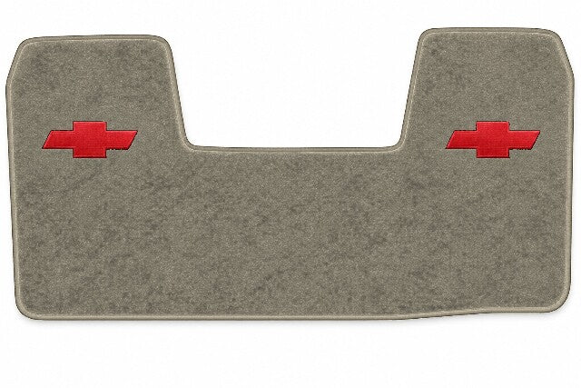 1988-1999 Chevy C1500 Col Shift Cutpile Floor Mat Embroidered Logos Front - 1-Piece - product image