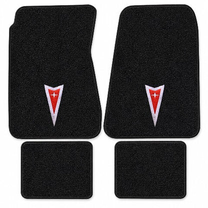 1968-1972 Pontiac GTO Auto Loop Floor Mats with Embroidered Logo Choices - 4-Piece - product details image 3