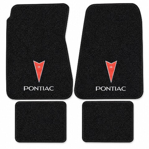 1968-1972 Pontiac GTO Auto Loop Floor Mats with Embroidered Logo Choices - 4-Piece - product details image 4