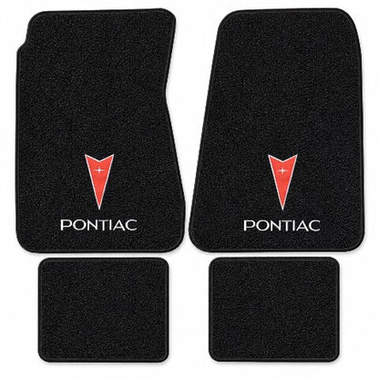 1968-1972 Pontiac GTO Auto Loop Floor Mats with Embroidered Logo Choices - 4-Piece - product details image 4