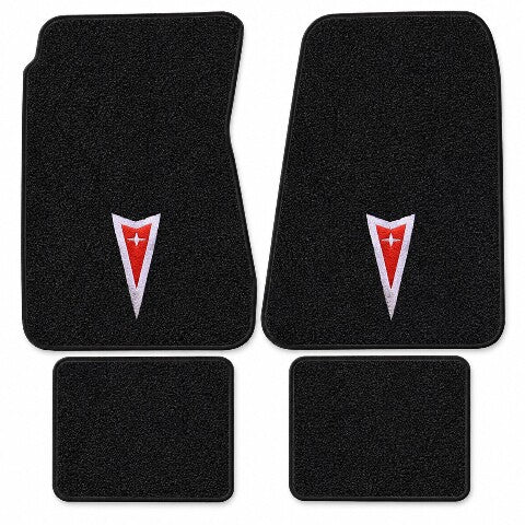 1968-1972 Pontiac GTO Auto Loop Floor Mats with Embroidered Logo Choices - 4-Piece - product details image 12