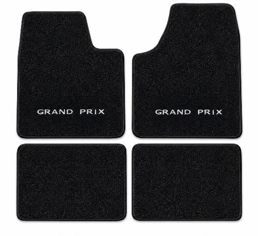 1997-2005 Pontiac Grand Prix Cutpile Floor Mats with Embroidered Logo Choices - 4-Piece - product details image 2
