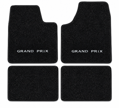 1997-2005 Pontiac Grand Prix Cutpile Floor Mats with Embroidered Logo Choices - 4-Piece - product details image 2