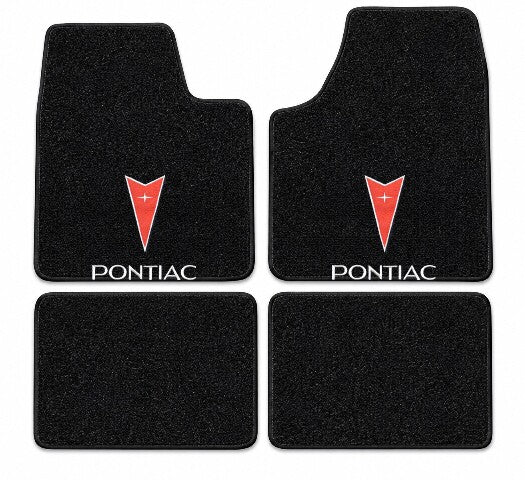 1997-2005 Pontiac Grand Prix Cutpile Floor Mats with Embroidered Logo Choices - 4-Piece - product details image 3
