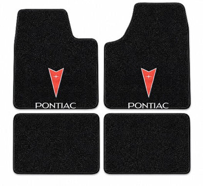 1997-2005 Pontiac Grand Prix Cutpile Floor Mats with Embroidered Logo Choices - 4-Piece - product details image 3