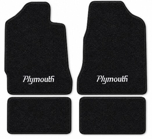 1995-1999 Plymouth Neon Cutpile Floor Mats with Embroidered Logo Choices - 4-Piece - product details image 3