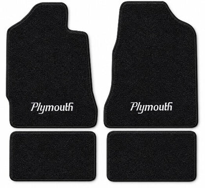 1995-1999 Plymouth Neon Cutpile Floor Mats with Embroidered Logo Choices - 4-Piece - product details image 3