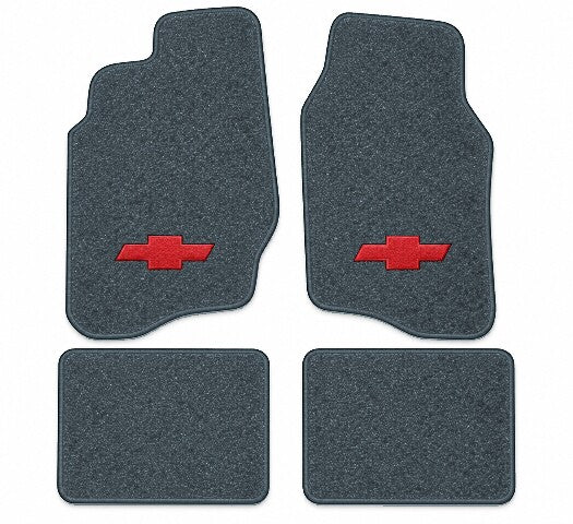 1995-2005 Chevy Cavalier 2DR/4DR Cutpile Floor Mats with Embroidered Logo Choices - 4-Piece - product image