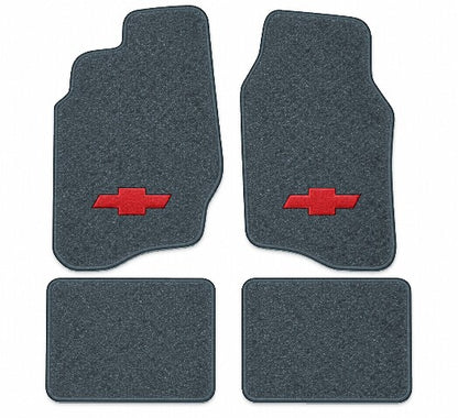 1995-2005 Chevy Cavalier 2DR/4DR Cutpile Floor Mats with Embroidered Logo Choices - 4-Piece - product image