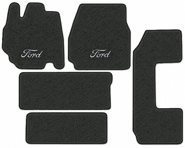 1995-98 Windstar Frts Rr Runners & Side Door Floor Mats with Embroidered Logo Choices - 5-Piece - product image