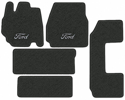 1995-98 Windstar Frts Rr Runners & Side Door Floor Mats with Embroidered Logo Choices - 5-Piece - product image