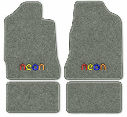 1995-1999 Dodge Neon Cutpile Floor Mats with Embroidered Logo Choices - 4-Piece - product image