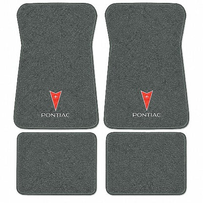 1983-1986 Pontiac Parisienne Cutpile Floor Mats with Embroidered Logo Choices - 4-Piece - product image