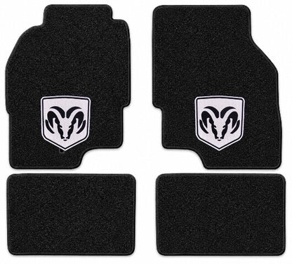 1995-1999 Dodge Avenger Cutpile Floor Mats with Embroidered Logo Choices - 4-Piece - product details image 3