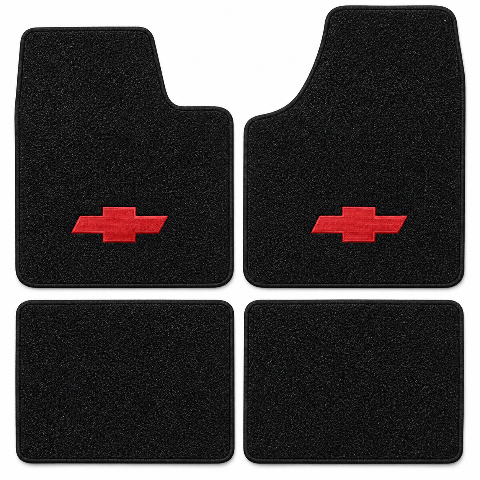 2000-2005 Chevy Monte Carlo Cutpile Floor Mats with Embroidered Logo Choices - 4-Piece - product details image 2