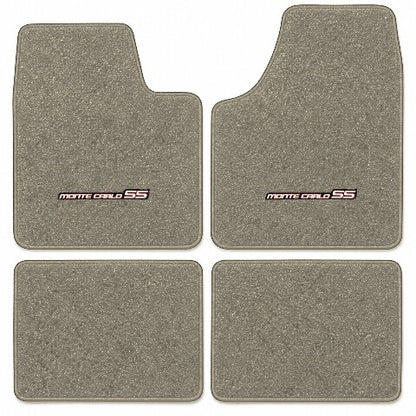 2000-2005 Chevy Monte Carlo Cutpile Floor Mats with Embroidered Logo Choices - 4-Piece - product image
