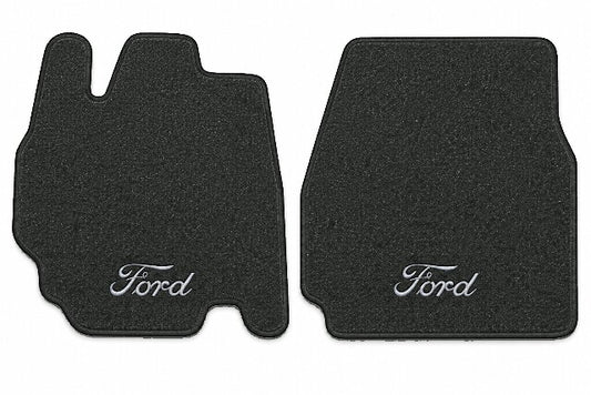 1995-1998 Ford Windstar Cutpile Floor Mats with Embroidered Logo Choices Front - 2-Piece - product image