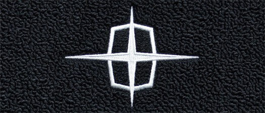 1961-1969 Lincoln Continental Loop Floor Mats with Embroidered Logo Choices - 4-Piece - product details image 4