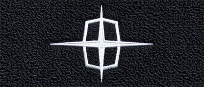 1961-1969 Lincoln Continental Loop Floor Mats with Embroidered Logo Choices - 4-Piece - product details image 4