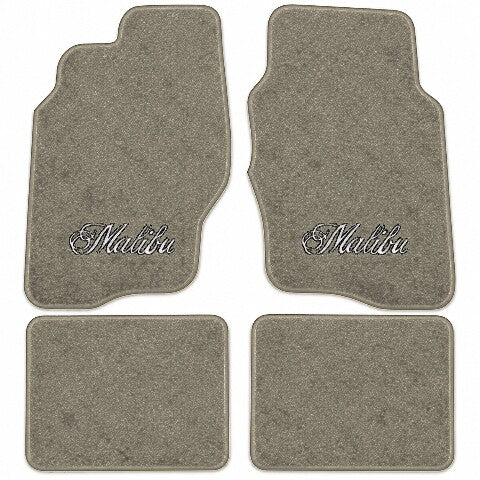 1997-2003 Chevy Malibu Cutpile Floor Mats with Embroidered Logo Choices - 4-Piece - product image