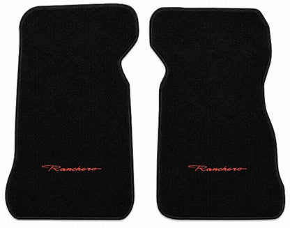 1974-1979 Ford Ranchero Cutpile Floor Mats with Embroidered Logo Choices - 2-Piece - product details image 3