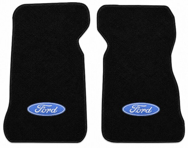 1974-1979 Ford Ranchero Cutpile Floor Mats with Embroidered Logo Choices - 2-Piece - product details image 4