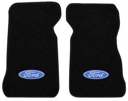 1974-1979 Ford Ranchero Cutpile Floor Mats with Embroidered Logo Choices - 2-Piece - product details image 4
