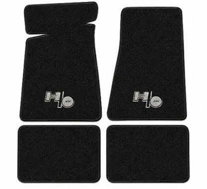 1985-1987 Oldsmobile Cutlass Salon 442 Cutpile Floor Mats with Embroidered Logo Choices - 4-Piece - product details image 3