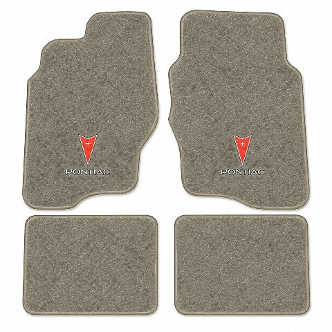 1999-2005 Pontiac Grand Am Cutpile Floor Mats with Embroidered Logo Choices - 4-Piece - product image