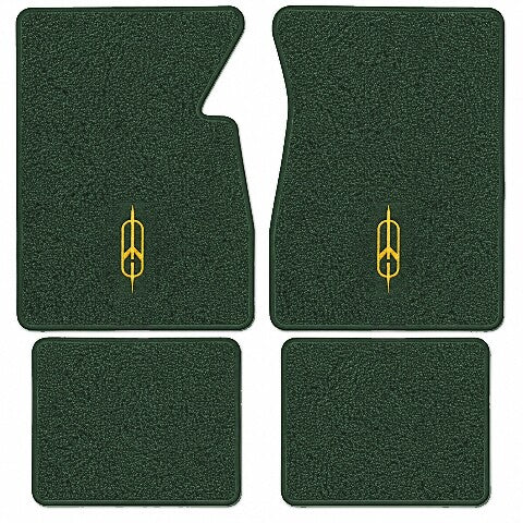 1961-1962 Oldsmobile Super 88 Loop Floor Mats with Embroidered Logo Choices - 4-Piece - product image