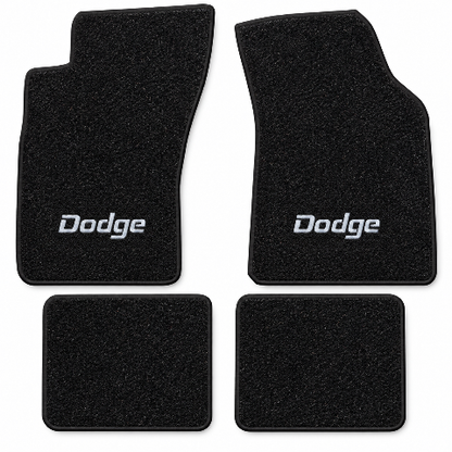 1991-1996 Dodge Stealth Cutpile Floor Mats with Embroidered Logo Choices - 4-Piece - product details image 2