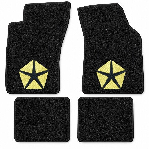 1991-1996 Dodge Stealth Cutpile Floor Mats with Embroidered Logo Choices - 4-Piece - product details image 3