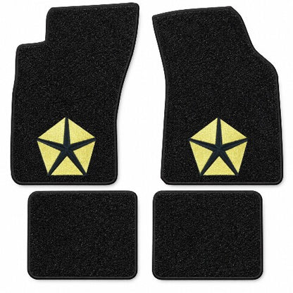 1991-1996 Dodge Stealth Cutpile Floor Mats with Embroidered Logo Choices - 4-Piece - product details image 3