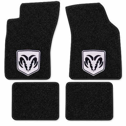 1991-1996 Dodge Stealth Cutpile Floor Mats with Embroidered Logo Choices - 4-Piece - product details image 4