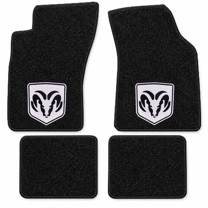 1991-1996 Dodge Stealth Cutpile Floor Mats with Embroidered Logo Choices - 4-Piece - product details image 4